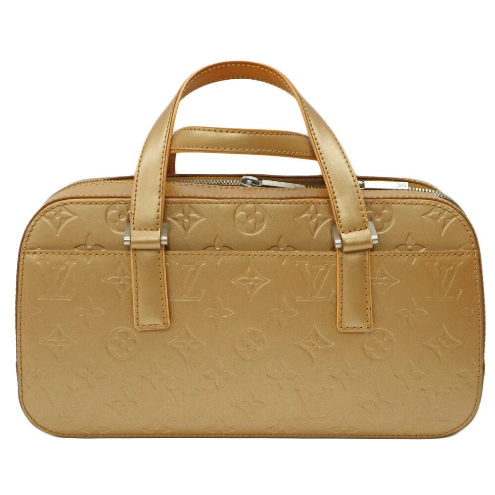 Louis Vuitton Ambre Matte Shelton Handbag Monogram